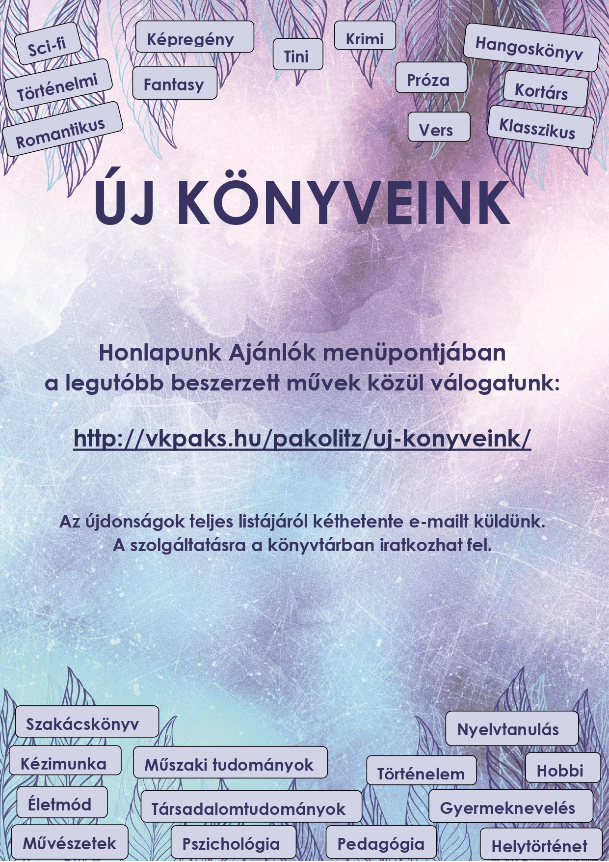 Új könyveink_plakát