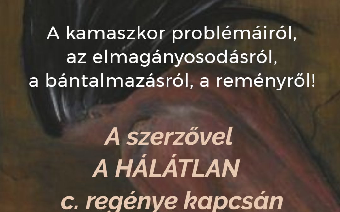 Író-olvasó találkozó: Bankó-Erdősi Viktória íróval dr. Ságh Beáta beszélget