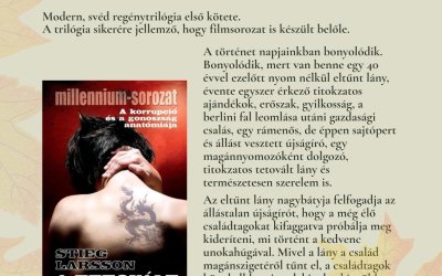 Olvasóink ajánlják – Stieg Larsson: A tetovált lány